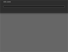 Tablet Screenshot of niir.com